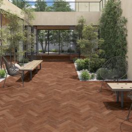 Radix Bold Brown Tiles Roomset
